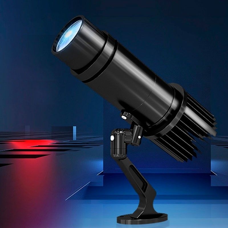 Projecteur GOBO LED 20W fixe - Intérieur - Optique 20° - IP20 deployed in a professional B2B setup (gobo logo projector)