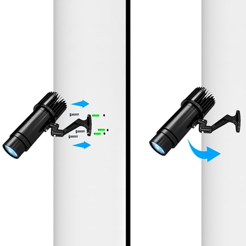 Data and power connectors of the Projecteur GOBO LED 20W fixe - Intérieur - Optique 20° - IP20