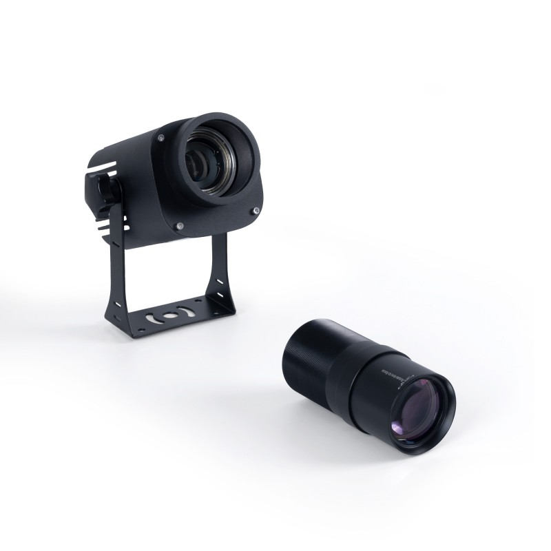 Data and power connectors of the Projecteur GOBO LED 20W - Optique 13° - Extérieur - Orientable