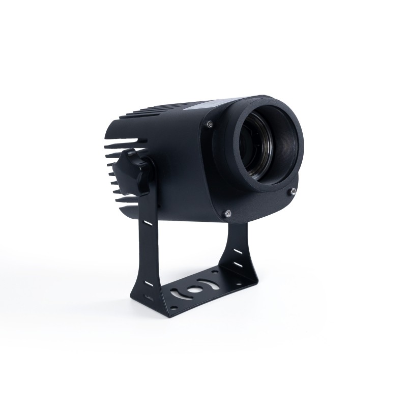 Rear side of the Projecteur GOBO LED 20W - Optique 30° - Extérieur - Orientable: rigging, power supply and receiving card