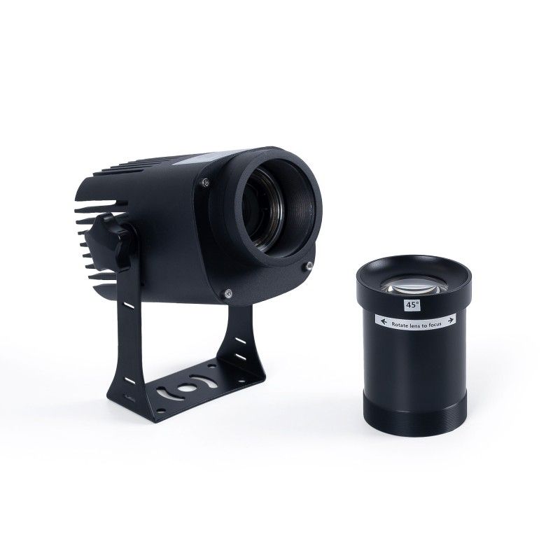 Projecteur GOBO LED 20W - Optique 45° - Extérieur - Orientable — Gobo Logo Projector by PIXELIGHT