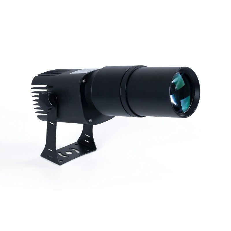 Rear side of the Projecteur GOBO LED 20W - Optique 9° - Extérieur - Orientable: rigging, power supply and receiving card