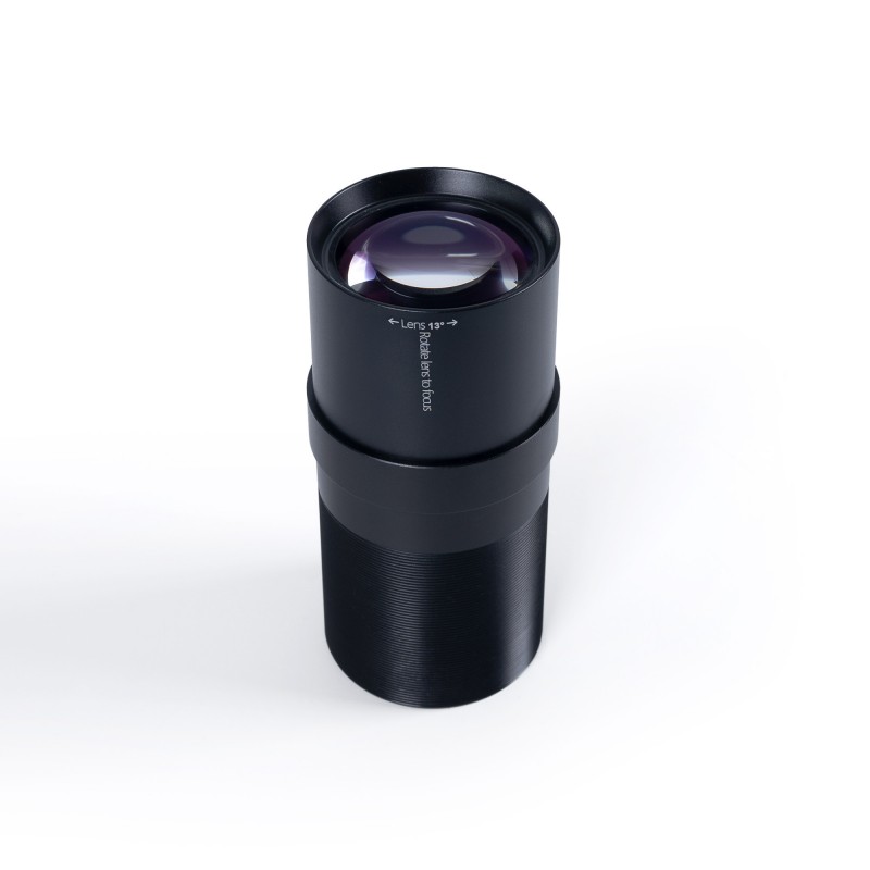 Projecteur GOBO LED 30W - Optique 13° - Extérieur - Orientable deployed in a professional B2B setup (gobo logo projector)