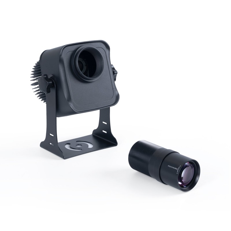 Data and power connectors of the Projecteur GOBO LED 30W - Optique 13° - Extérieur - Orientable