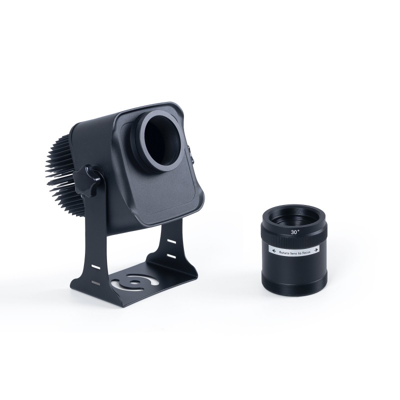 Projecteur GOBO LED 30W - Optique 30° - Extérieur - Orientable — Gobo Logo Projector by PIXELIGHT