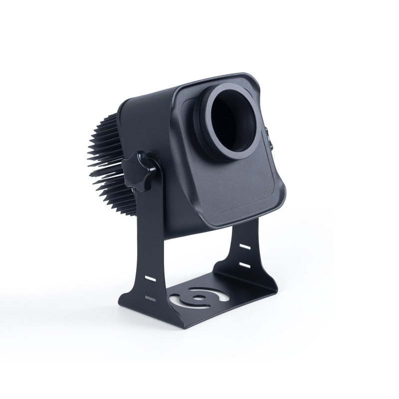 Rear side of the Projecteur GOBO LED 30W - Optique 30° - Extérieur - Orientable: rigging, power supply and receiving card