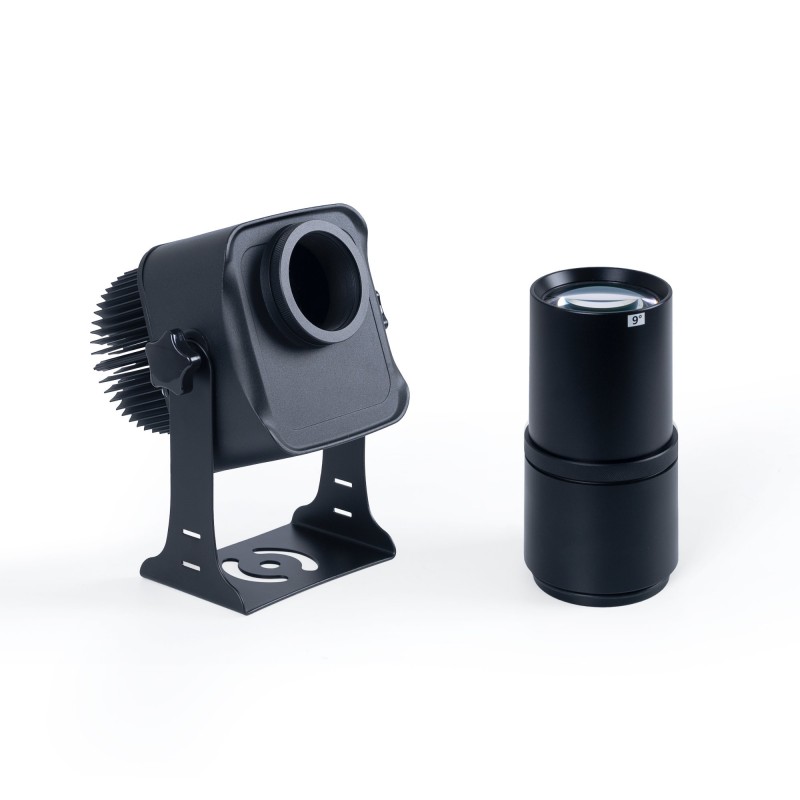 Projecteur GOBO LED 30W - Optique 9° - Extérieur - Orientable — Gobo Logo Projector by PIXELIGHT