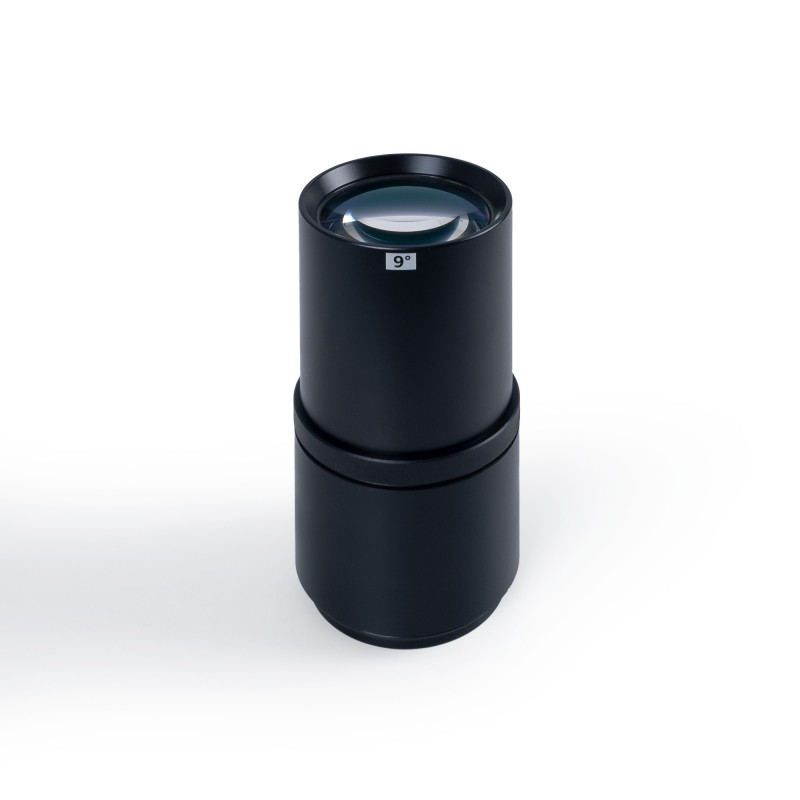 Projecteur GOBO LED 30W - Optique 9° - Extérieur - Orientable deployed in a professional B2B setup (gobo logo projector)