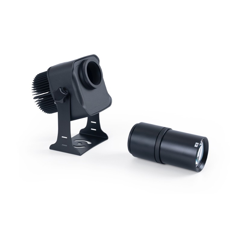Data and power connectors of the Projecteur GOBO LED 30W - Optique 9° - Extérieur - Orientable
