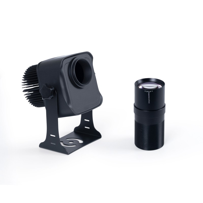 Projecteur GOBO LED 40W - Optique 13° - Extérieur - Orientable — Gobo Logo Projector by PIXELIGHT