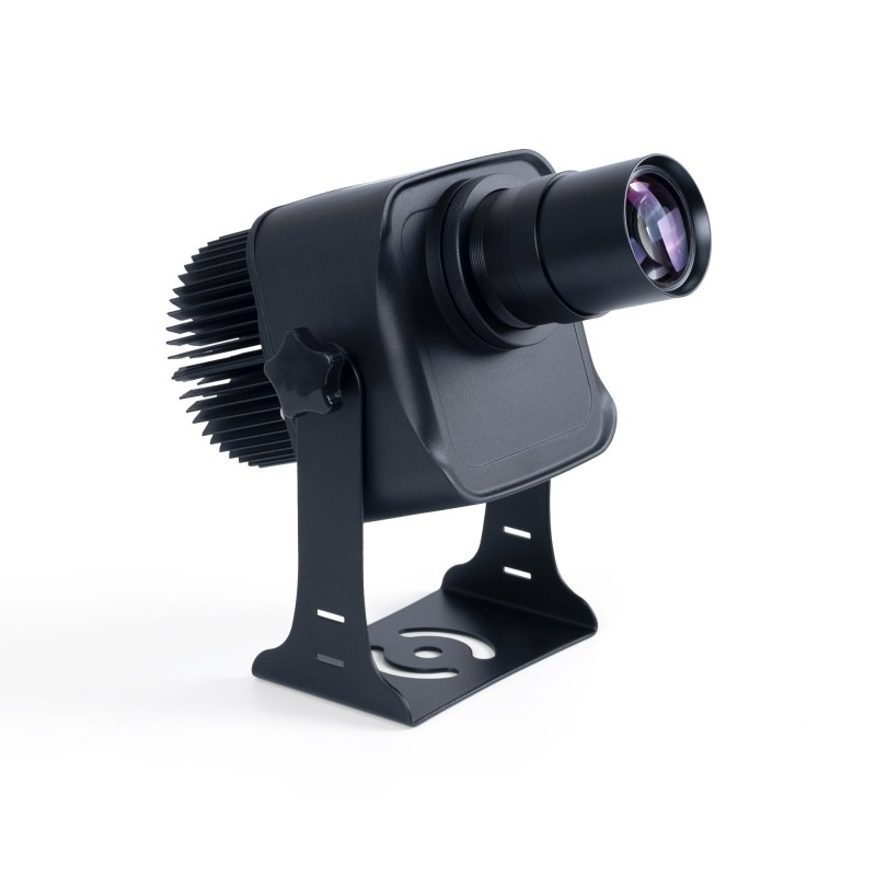 Rear side of the Projecteur GOBO LED 40W - Optique 13° - Extérieur - Orientable: rigging, power supply and receiving card
