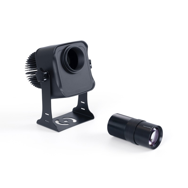 Data and power connectors of the Projecteur GOBO LED 40W - Optique 13° - Extérieur - Orientable