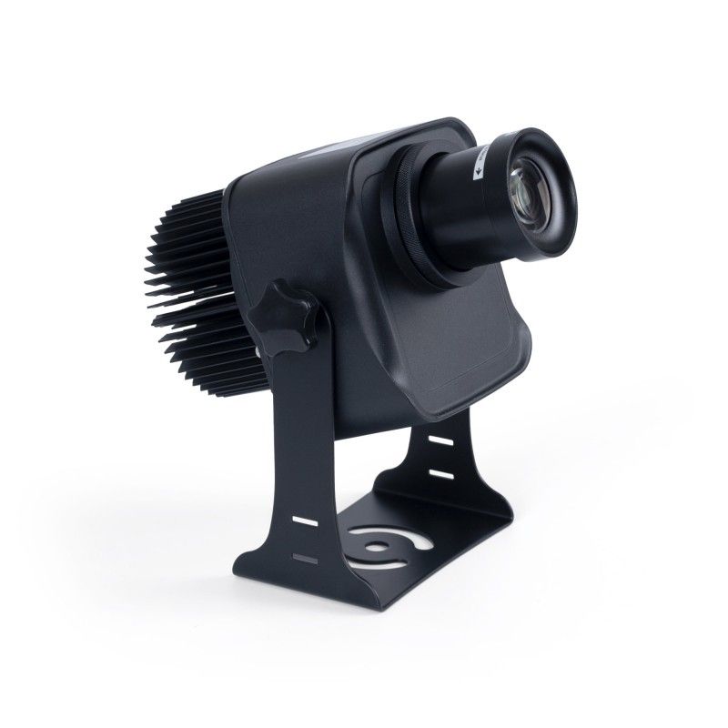 Rear side of the Projecteur GOBO LED 40W - Optique 45° - Extérieur - Orientable: rigging, power supply and receiving card