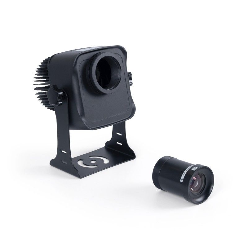 Data and power connectors of the Projecteur GOBO LED 40W - Optique 45° - Extérieur - Orientable