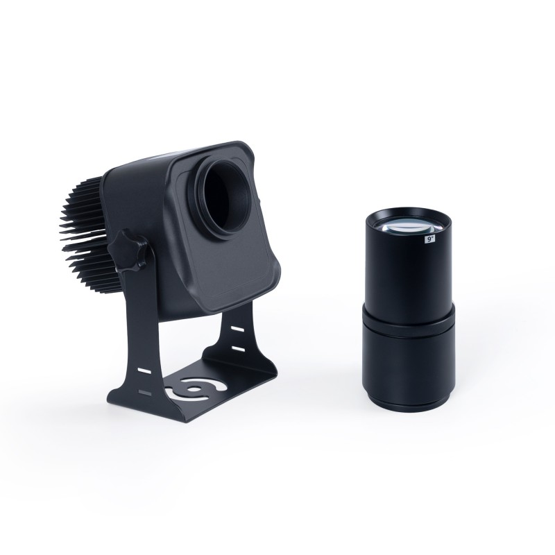 Projecteur GOBO LED 40W - Optique 9° - Extérieur - Orientable — Gobo Logo Projector by PIXELIGHT