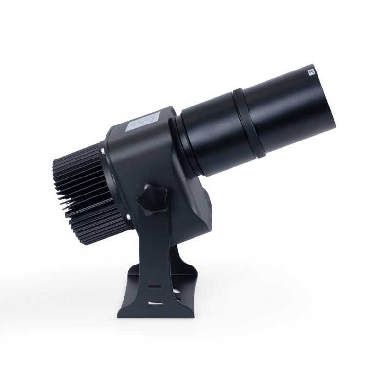 Projecteur GOBO LED 40W - Optique 9° - Extérieur - Orientable deployed in a professional B2B setup (gobo logo projector)