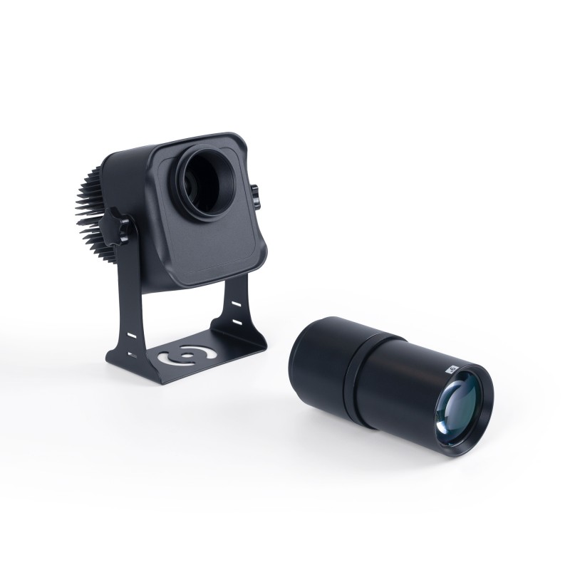 Data and power connectors of the Projecteur GOBO LED 40W - Optique 9° - Extérieur - Orientable