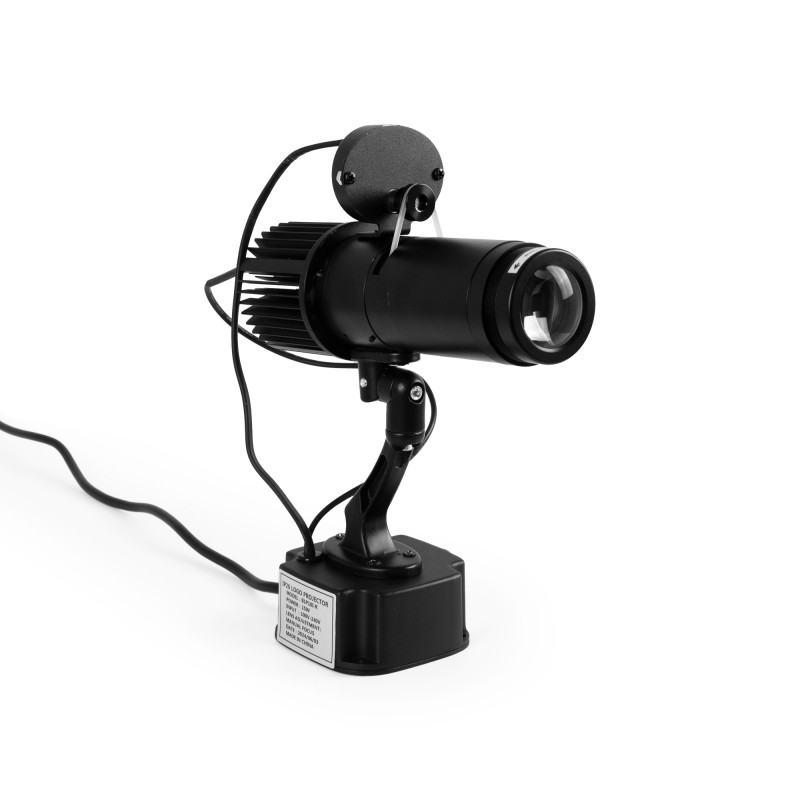 Projecteur GOBO LED rotatif 15W - Intérieur - Optique 20° - IP20 deployed in a professional B2B setup (gobo logo projector)