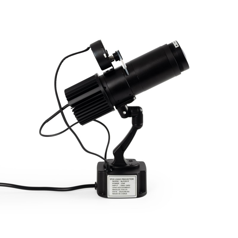 Data and power connectors of the Projecteur GOBO LED rotatif 15W - Intérieur - Optique 20° - IP20