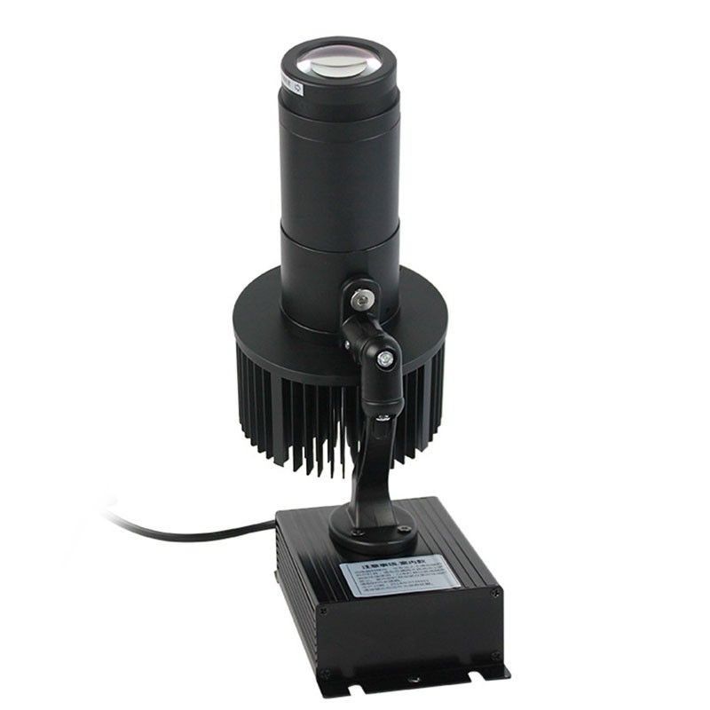 Rear side of the Projecteur LED GOBO 30W fixe - Intérieur - Optique 20° - IP20: rigging, power supply and receiving card